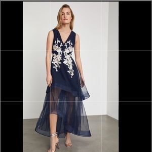 COPY - BCBG Appliqué Lace Gown